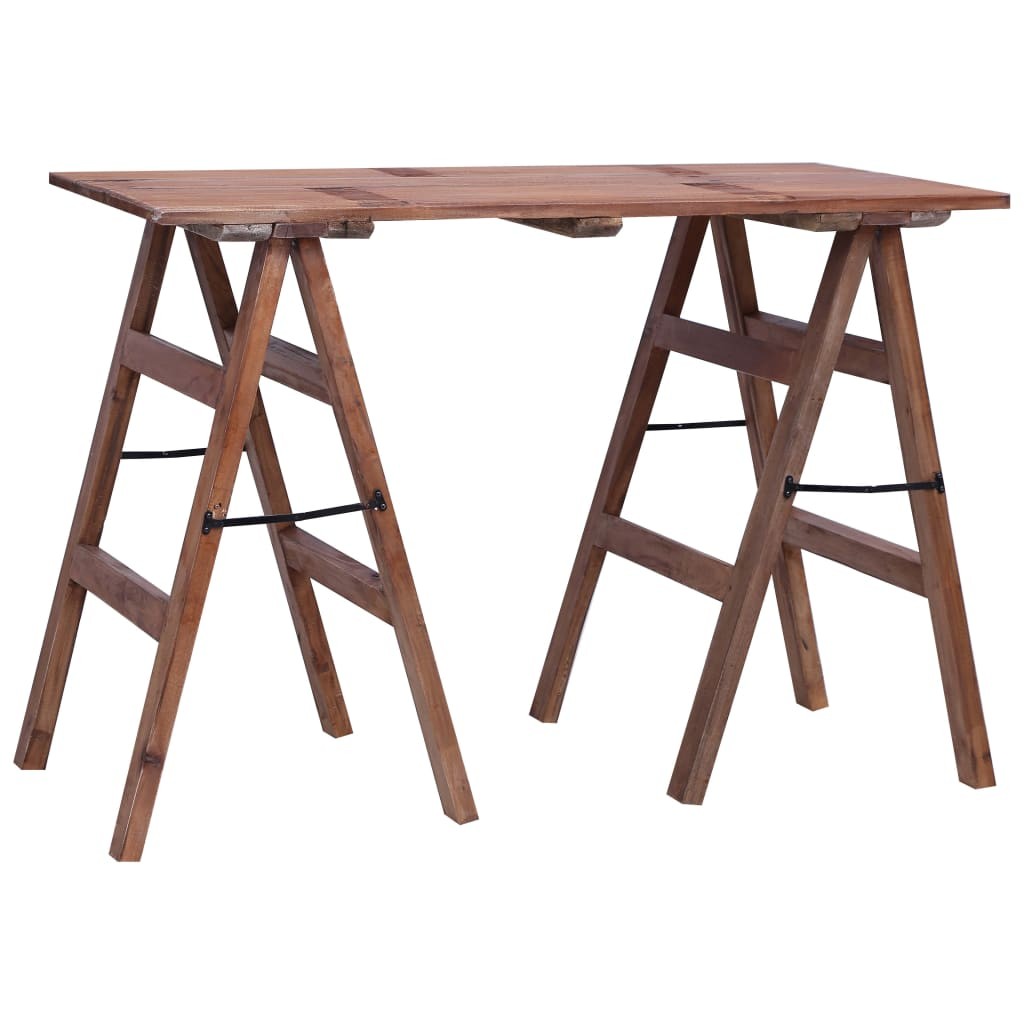 Writing Desk 116x55x80 cm Solid Reclaimed Wood